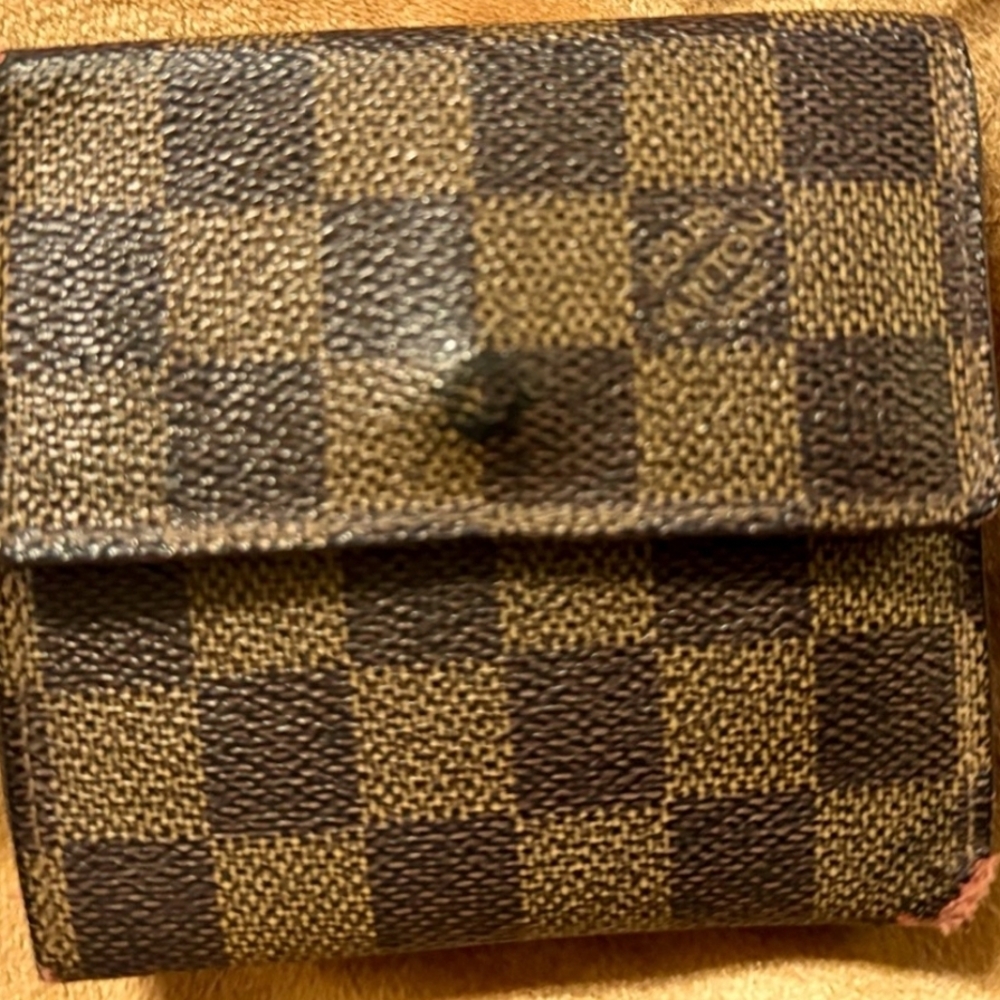 Louis Vuitton Damier Ebene Wallet REHAB